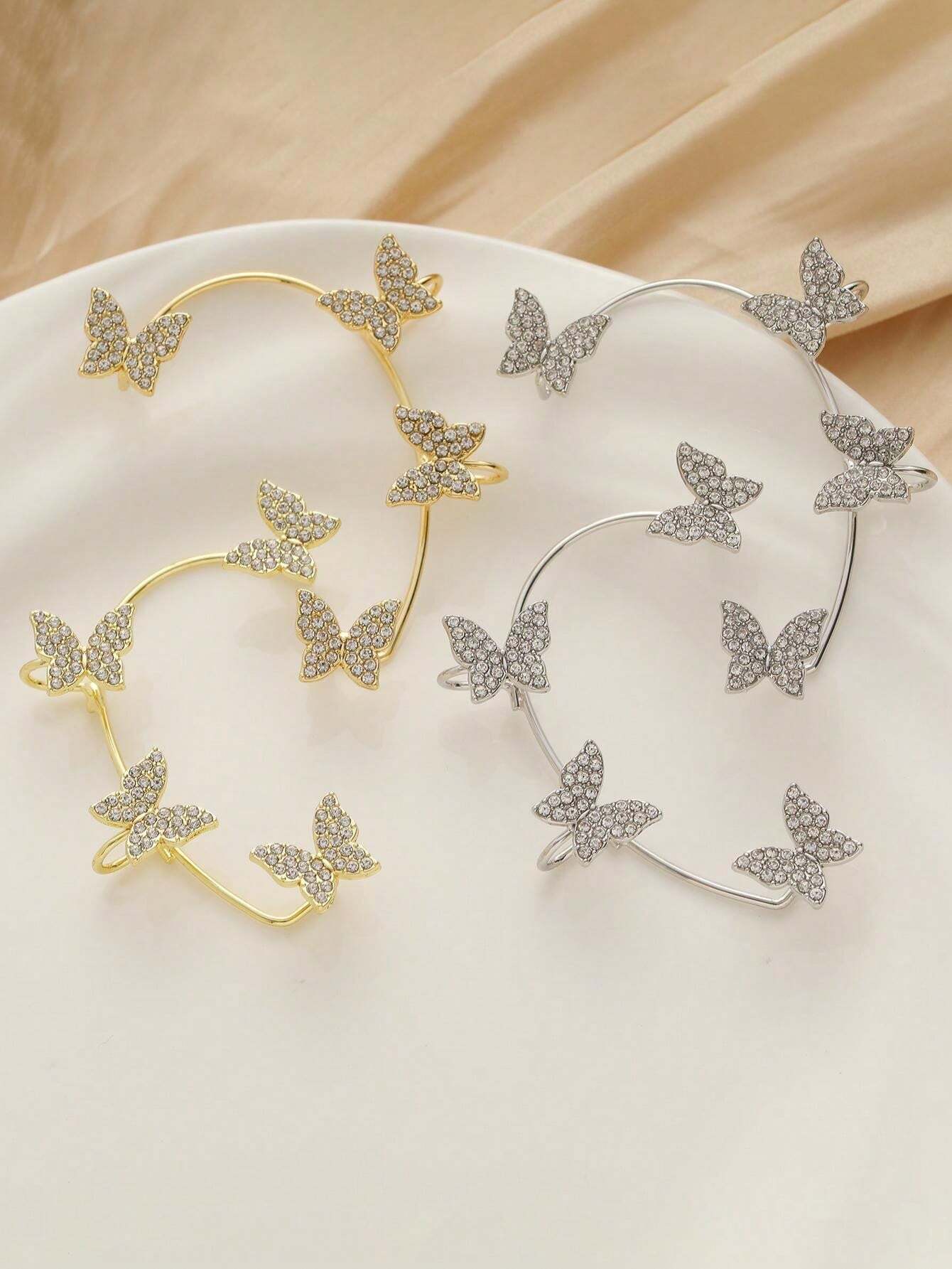 Butterfly Ear Cuffs