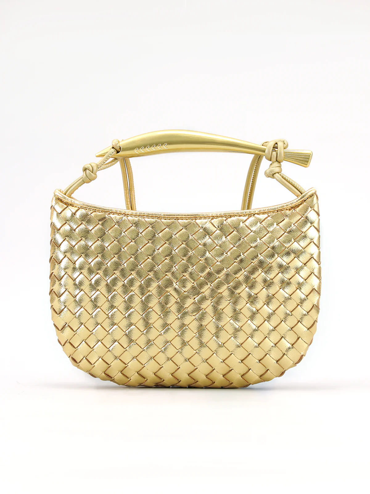 Maven Metallic Woven Bag