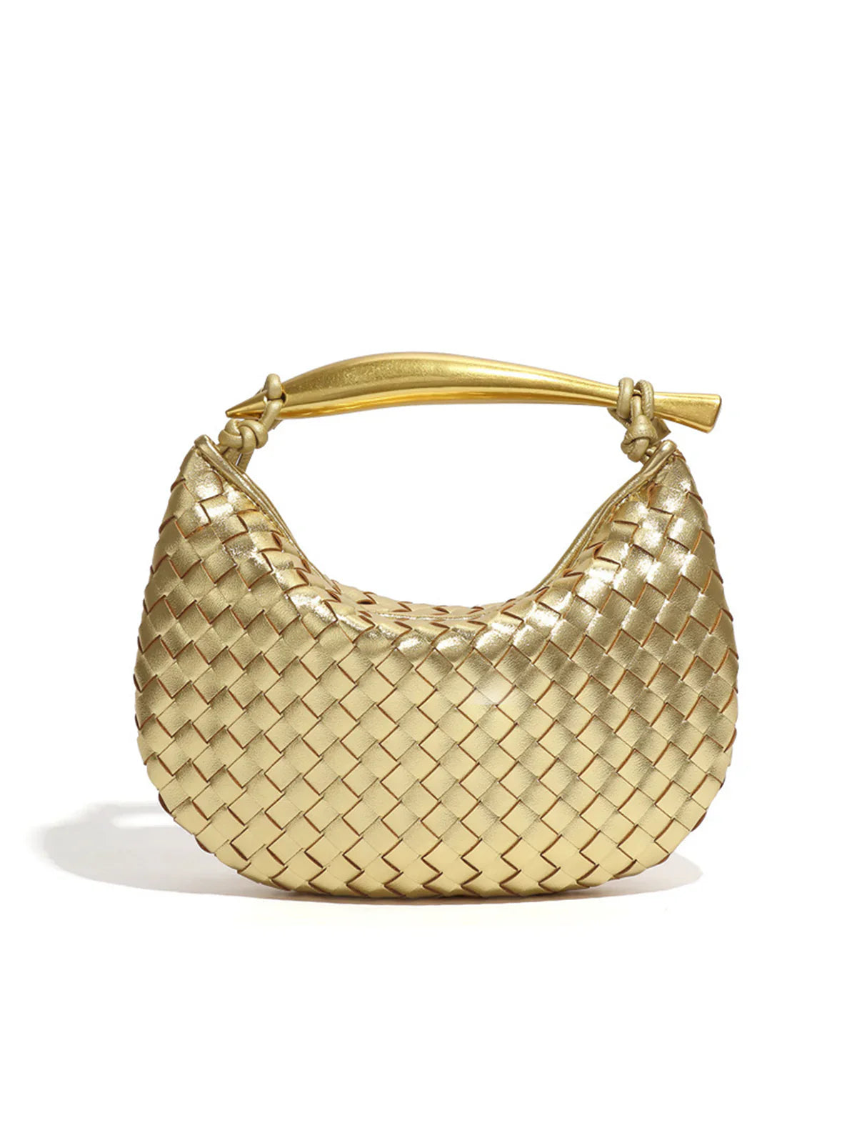 Maven Metallic Woven Bag