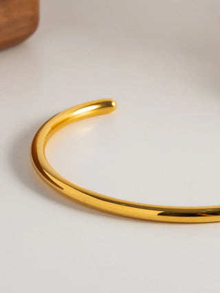 Pure Bliss Golden Open Bracelet