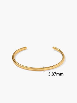 Pure Bliss Golden Open Bracelet