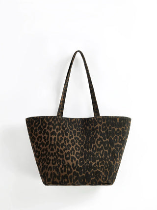 Becca Leopard Print Shoulder Bag