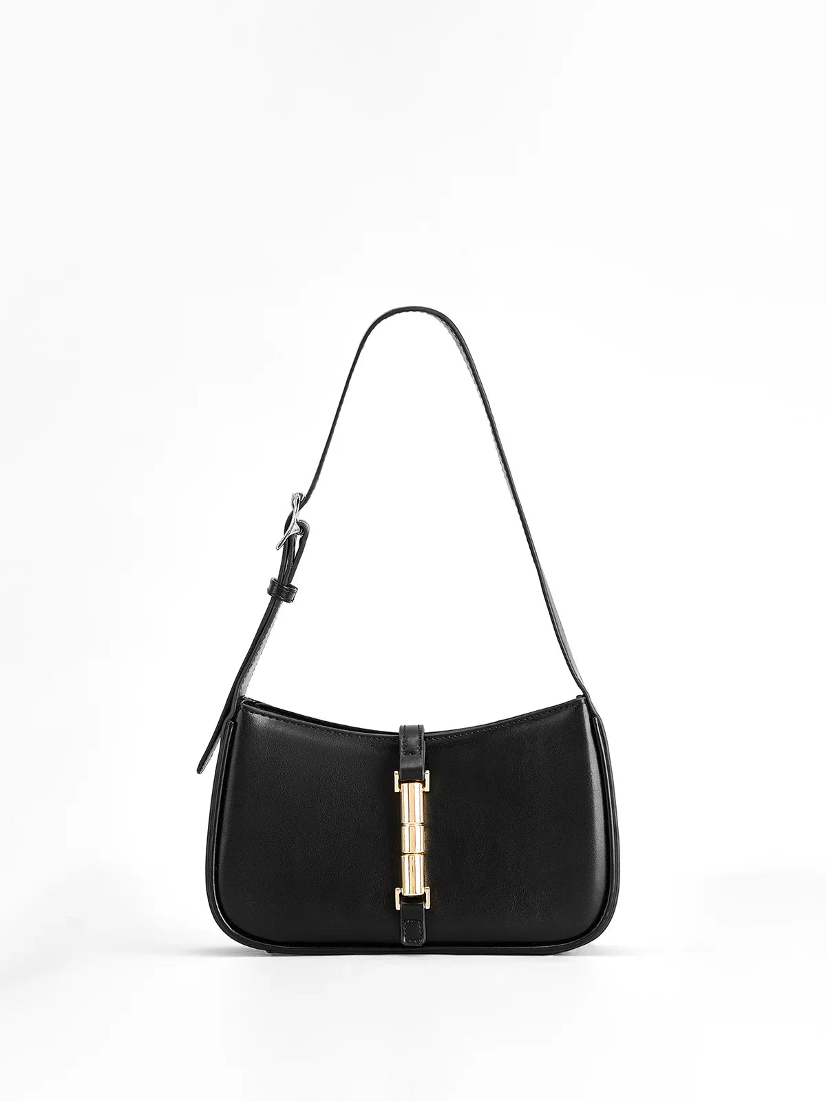 All About You Golden Shoulder Bag