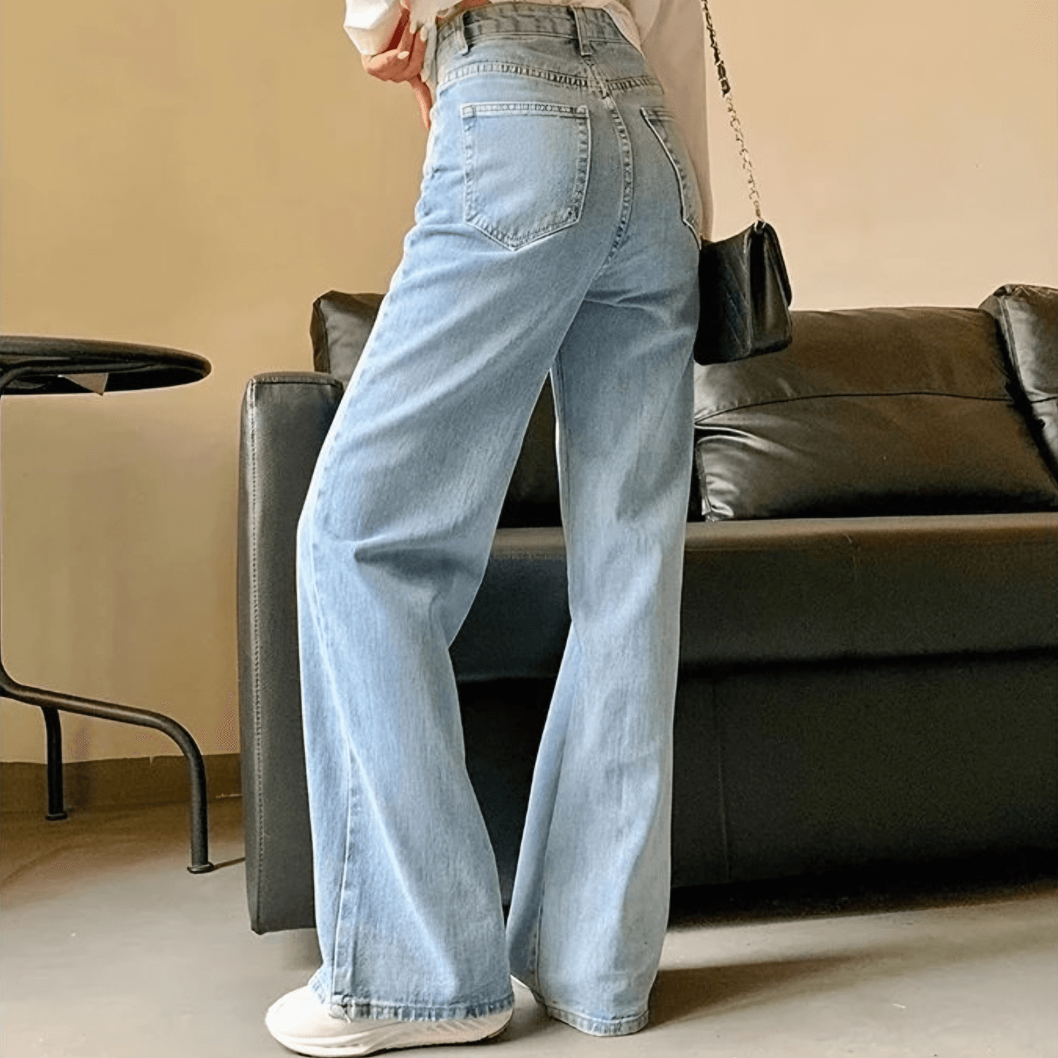 Basic Wide Leg Jeans