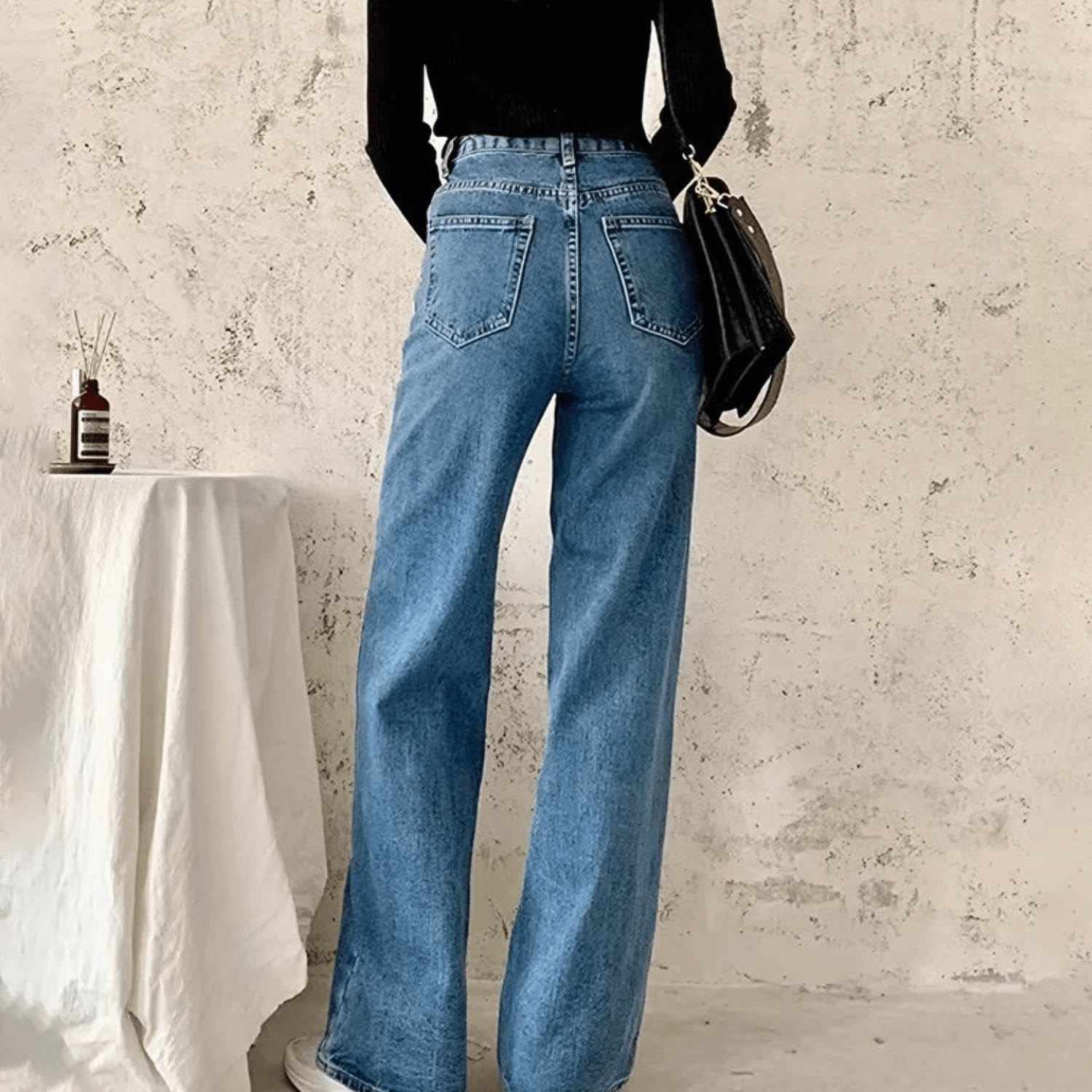 Basic Wide Leg Jeans