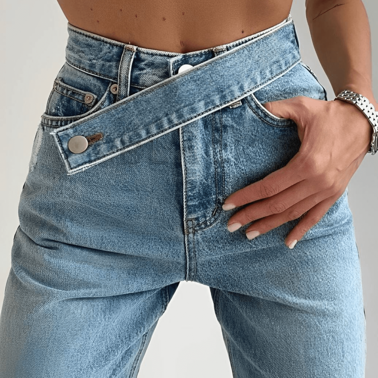 Straight Leg Jeans