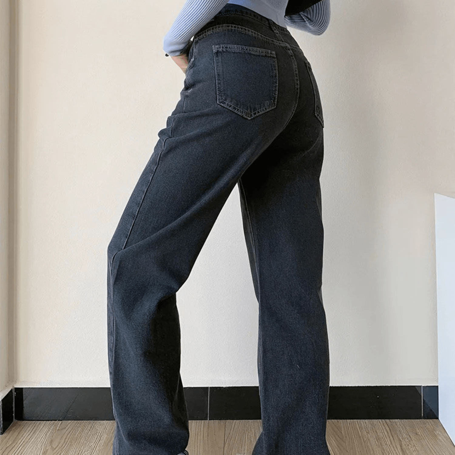 Straight Leg Jeans