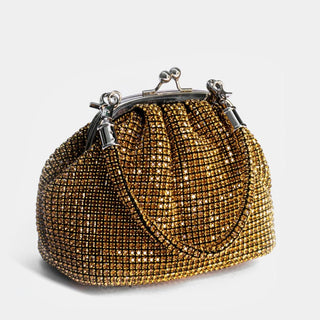 Sparkle Vintage Rhinestone Handle Bag