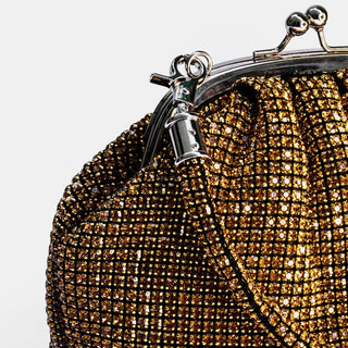 Sparkle Vintage Rhinestone Handle Bag