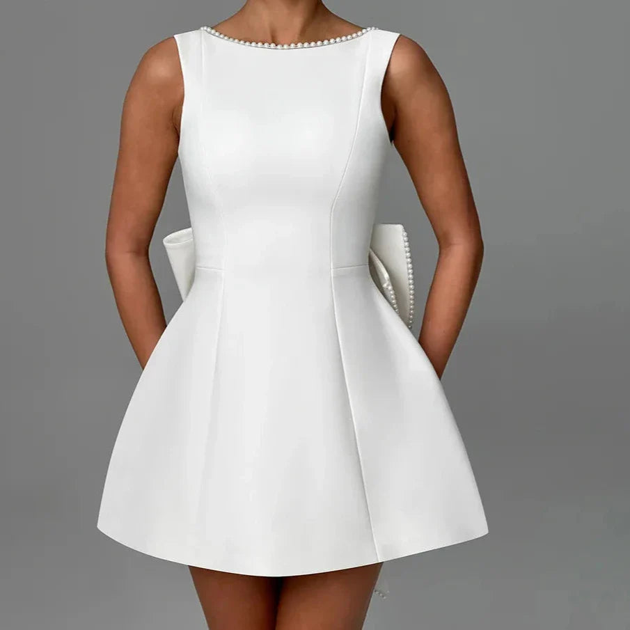 Carrie Mini Dress - White