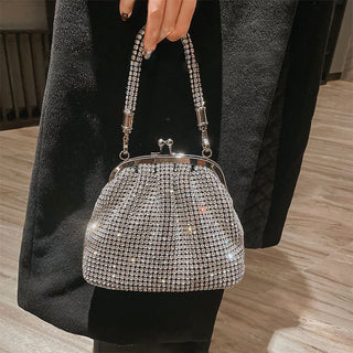 Sparkle Vintage Rhinestone Handle Bag