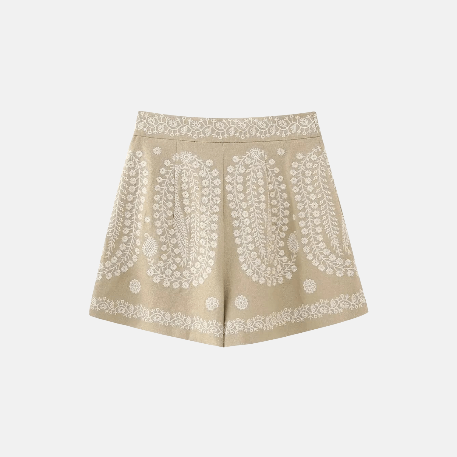 Embroidered Shorts