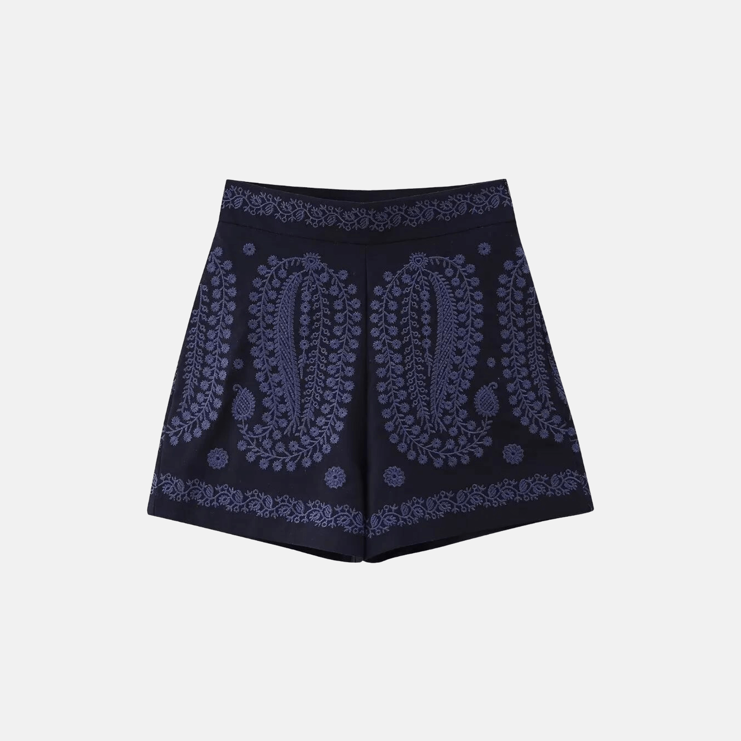 Embroidered Shorts