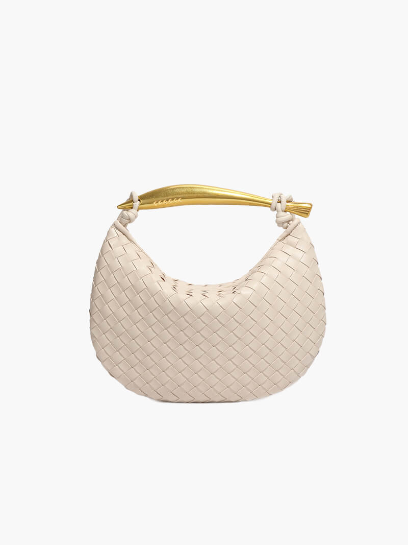 Maven Metallic Woven Bag