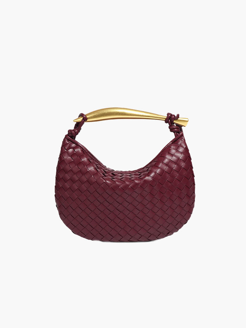 Maven Metallic Woven Bag