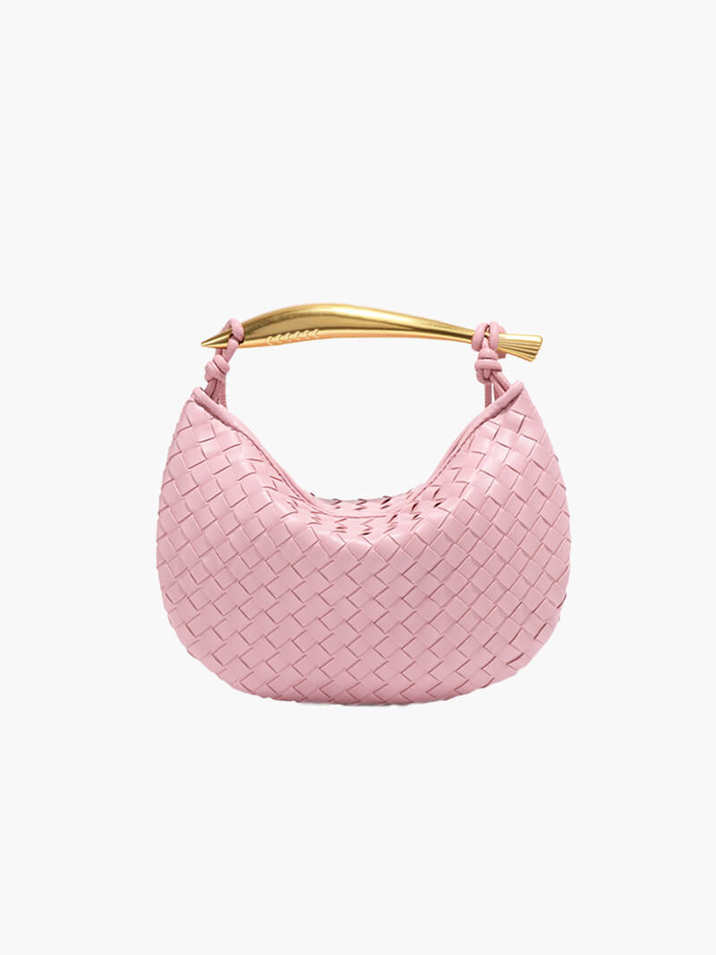 Maven Metallic Woven Bag