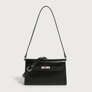 Vesper Flap Soft-Buckle Tote Bag