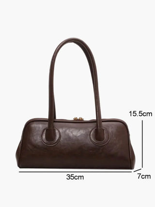 Niche Retro Shoulder Baguette Bag