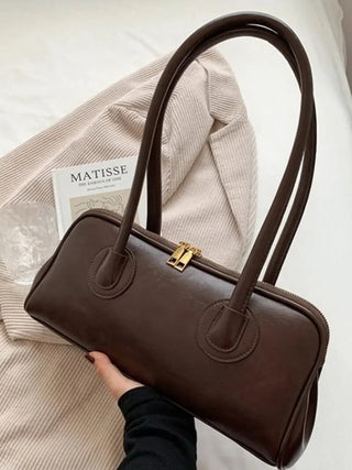 Niche Retro Shoulder Baguette Bag