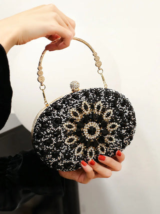 Celestial Gemstone Evening Clutch