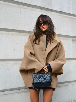 Classic Sand-Tone Trench Coat