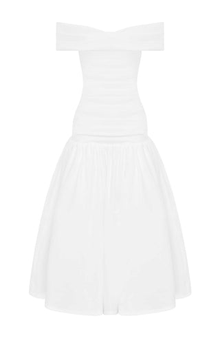 Wilhelmina Midaxi Dress - Ivory