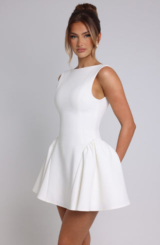 Yalina Mini Dress - Ivory