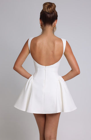 Yalina Mini Dress - Ivory