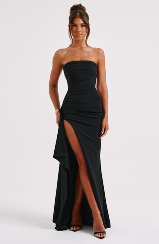 Zafira Maxi Dress - Black